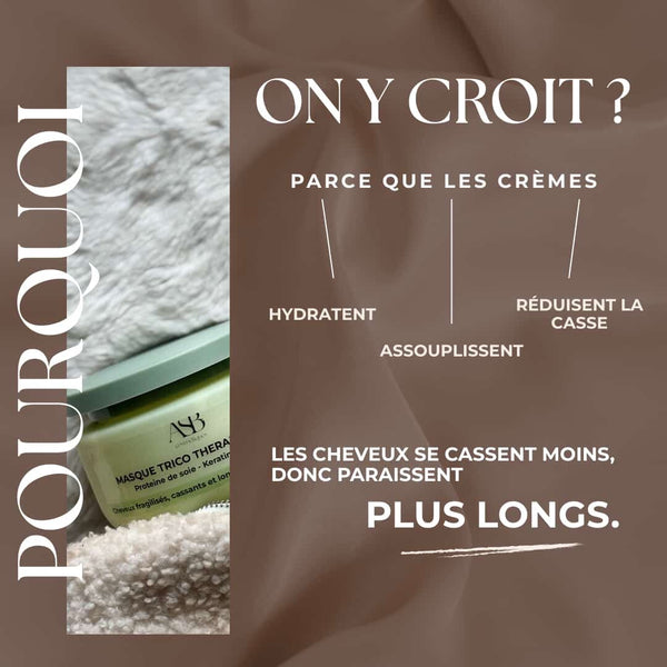 ❌ Mythe vs Réalité :

Ta crème ne fait pas pousser tes cheveux !

On vous dit tout :
une crème hydrate et évite la casse, ce qui donne l’illusion de longueur... mais la pousse, la vraie, se passe au niveau du cuir chevelu !

🚀 La vraie solution ?
Notre Accélérateur de Pousse.
Un macérat huileux puissant qui stimule la racine pour gagner de vrais centimètres.

1. La crème pour garder tes longueurs.
2. Notre huile pour activer la croissance.
✨ Passe du mythe à la réalité grâce à La Recette de Mima 🌱
