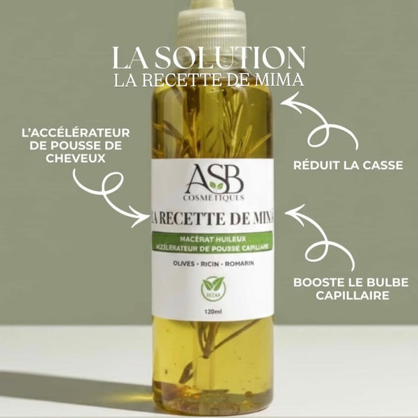 ❌ Mythe vs Réalité :

Ta crème ne fait pas pousser tes cheveux !

On vous dit tout :
une crème hydrate et évite la casse, ce qui donne l’illusion de longueur... mais la pousse, la vraie, se passe au niveau du cuir chevelu !

🚀 La vraie solution ?
Notre Accélérateur de Pousse.
Un macérat huileux puissant qui stimule la racine pour gagner de vrais centimètres.

1. La crème pour garder tes longueurs.
2. Notre huile pour activer la croissance.
✨ Passe du mythe à la réalité grâce à La Recette de Mima 🌱