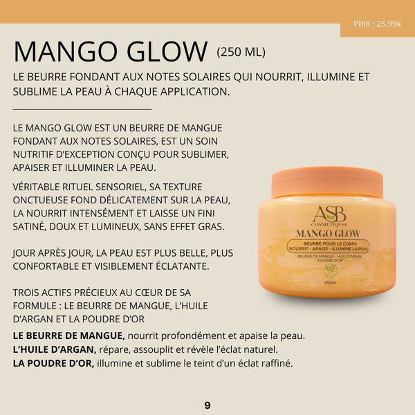 🌱 Catalogue Partie 2 :
• Rétino-Lift
• Mango Glow
• La Recette de Mima
• Éclat Doré
• Ginger Aloé Fresh
• Booster Nails