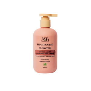 Flacon de Shampoing naturel Blowtox fortifiant et hydratant sans sulfate - ASB Cosmétique